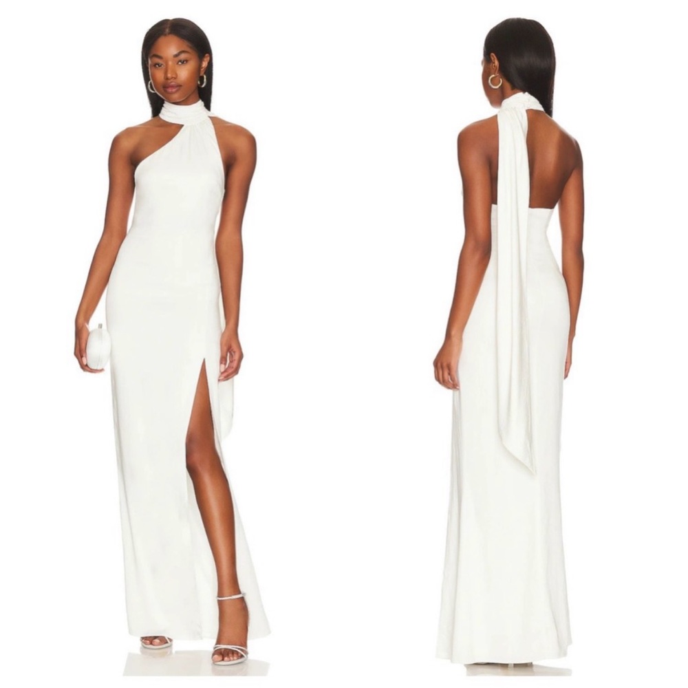 Odilia Gown in Blanc White